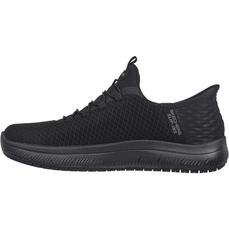 Skechers Workwear Summits SR - Enslee Baskets De Sécurité Noires En Textile Pour Femmes