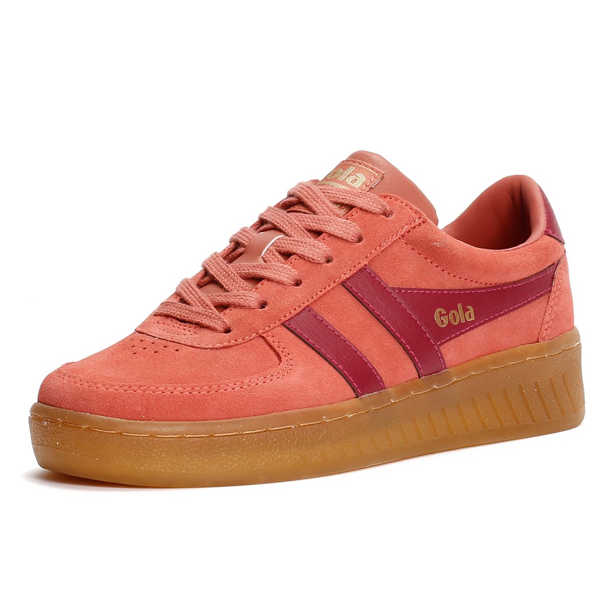 Gola Grandslam Baskets Roses Pour Femmes Suede