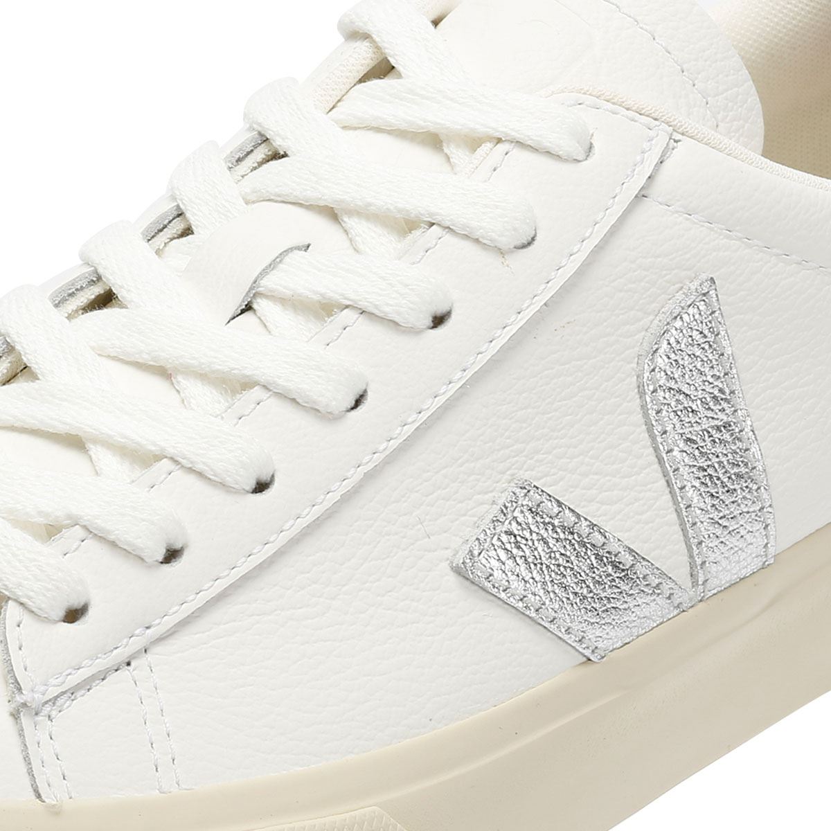 Veja Campo Baskets Blanches En Cuir Pour Femmes
