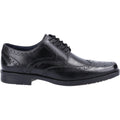 Hush Puppies Brace Brogue Chaussures Richelieu Noires En Cuir Pour Hommes