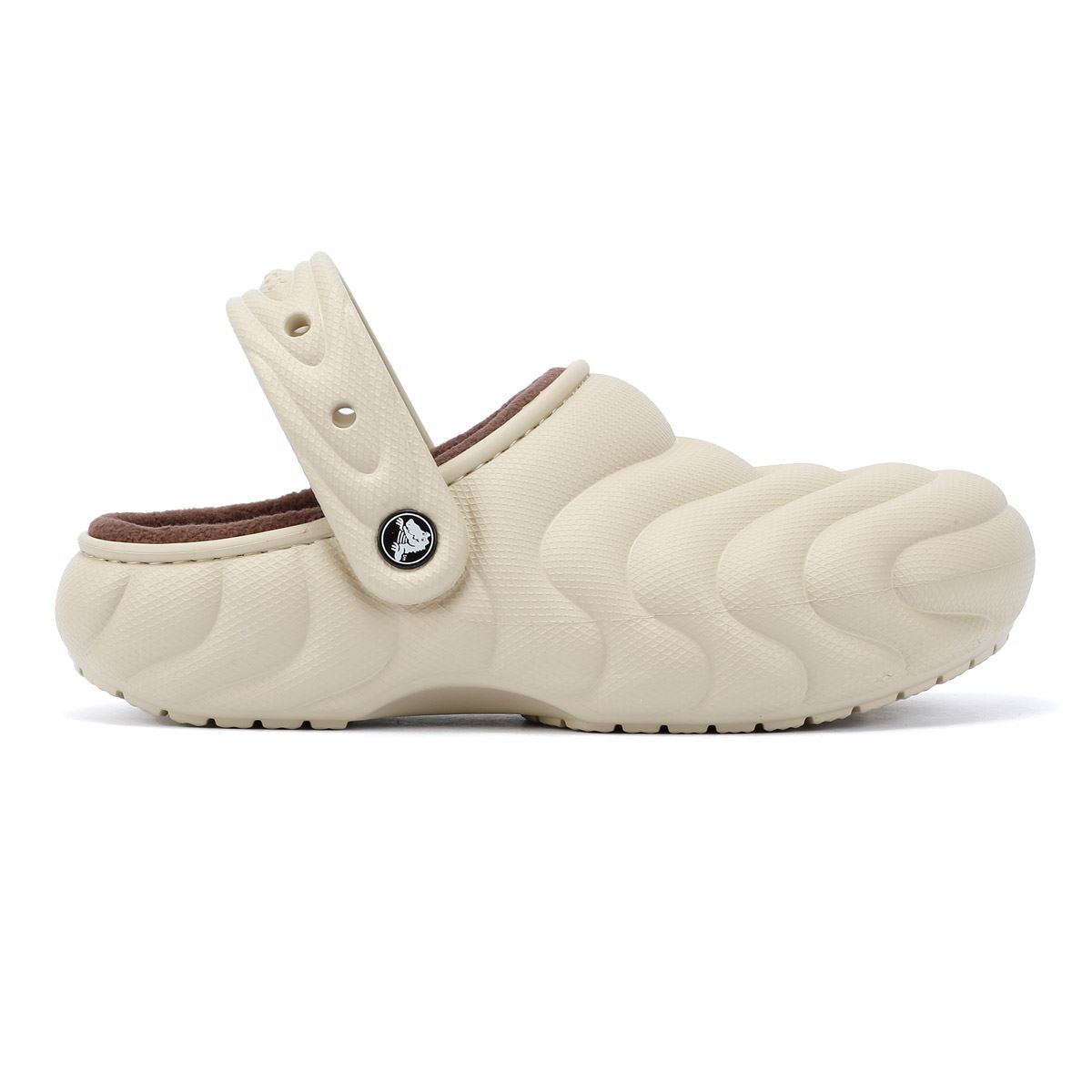 Crocs Classic Lined Overpuff Chaussures Beige Pour Femmes