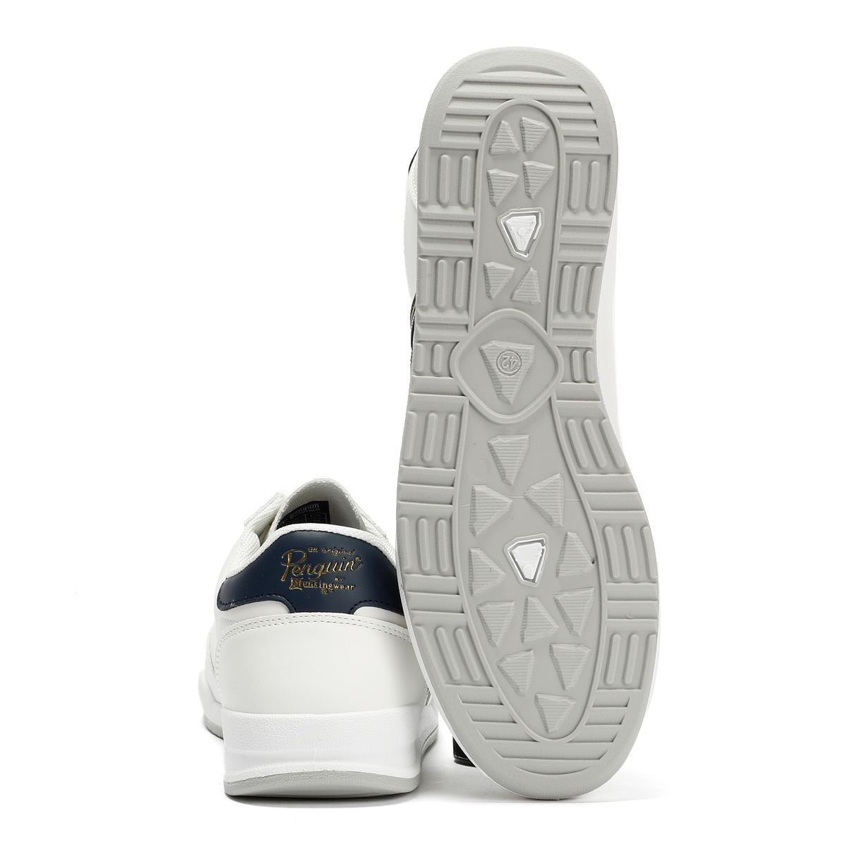 Penguin Gaz Baskets Blanches Pour Hommes