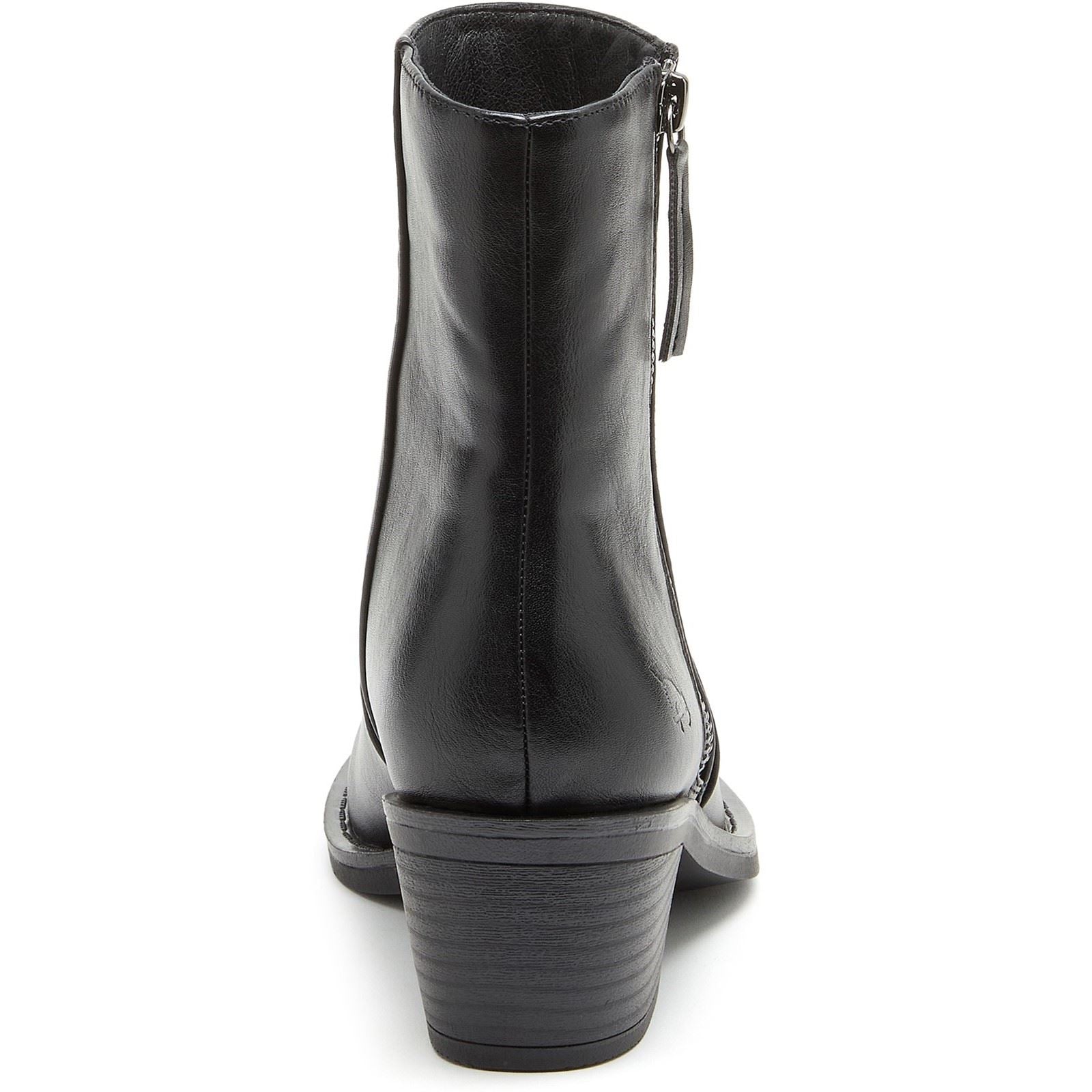 Rocket Dog Yonder Bottes À Talons Noirs En Polyuréthane Pour Femmes