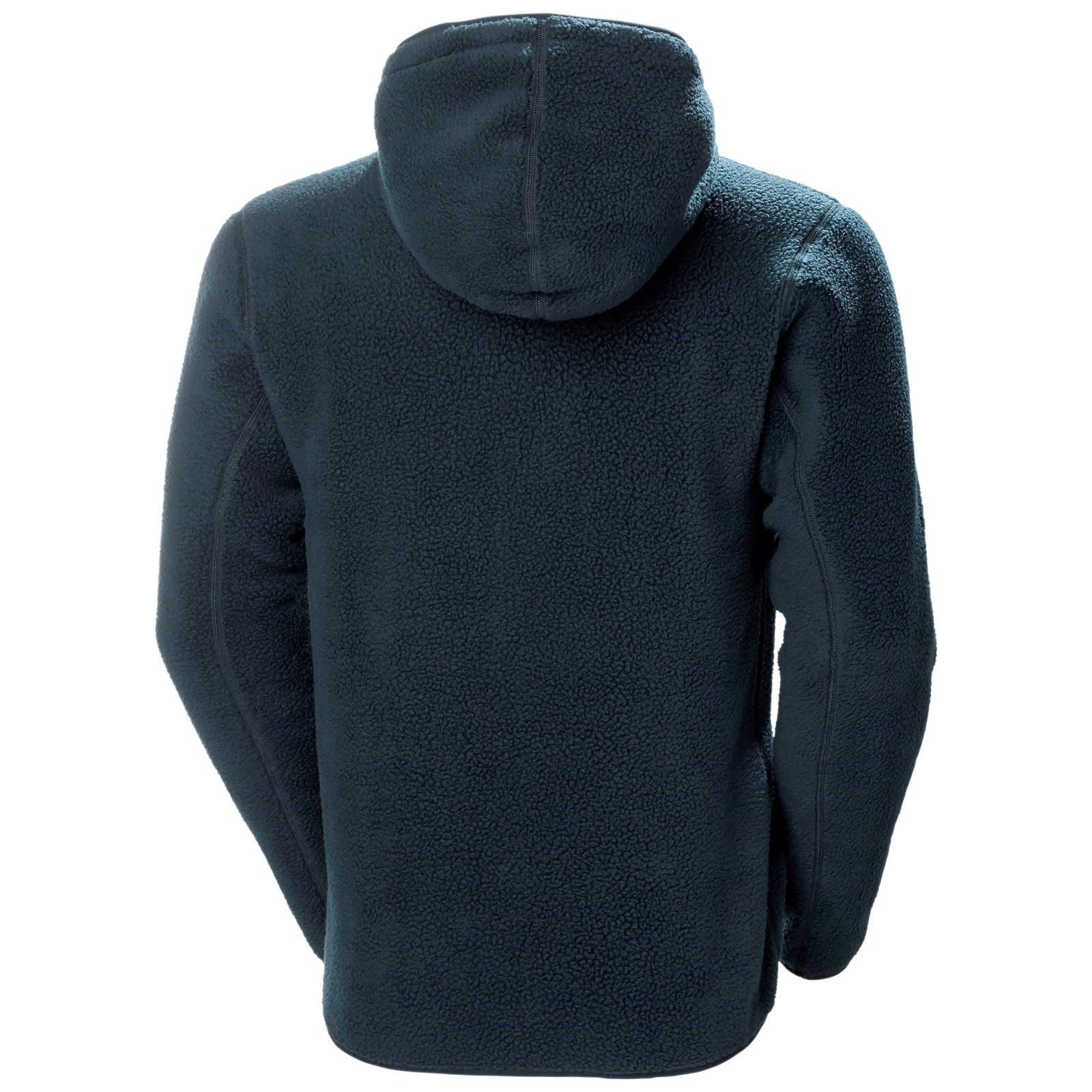 Helly Hansen Workwear Heritage Pile Hoodie Veste En Polaire Bleue Pour Homme