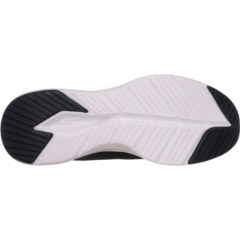 Skechers Vapor Foam Midnight Glimmer Sneakers Pour Femmes En Textile Noir/Or Rose