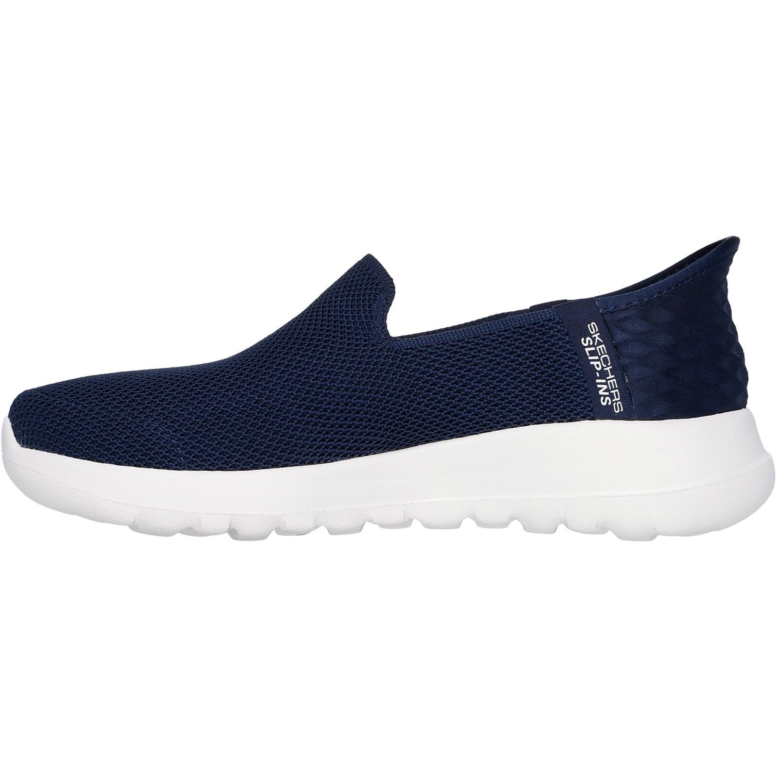 Skechers GO WALK Joy Vela Chaussures De Sport Pour Femmes En Textile Bleu Marine/Blanc