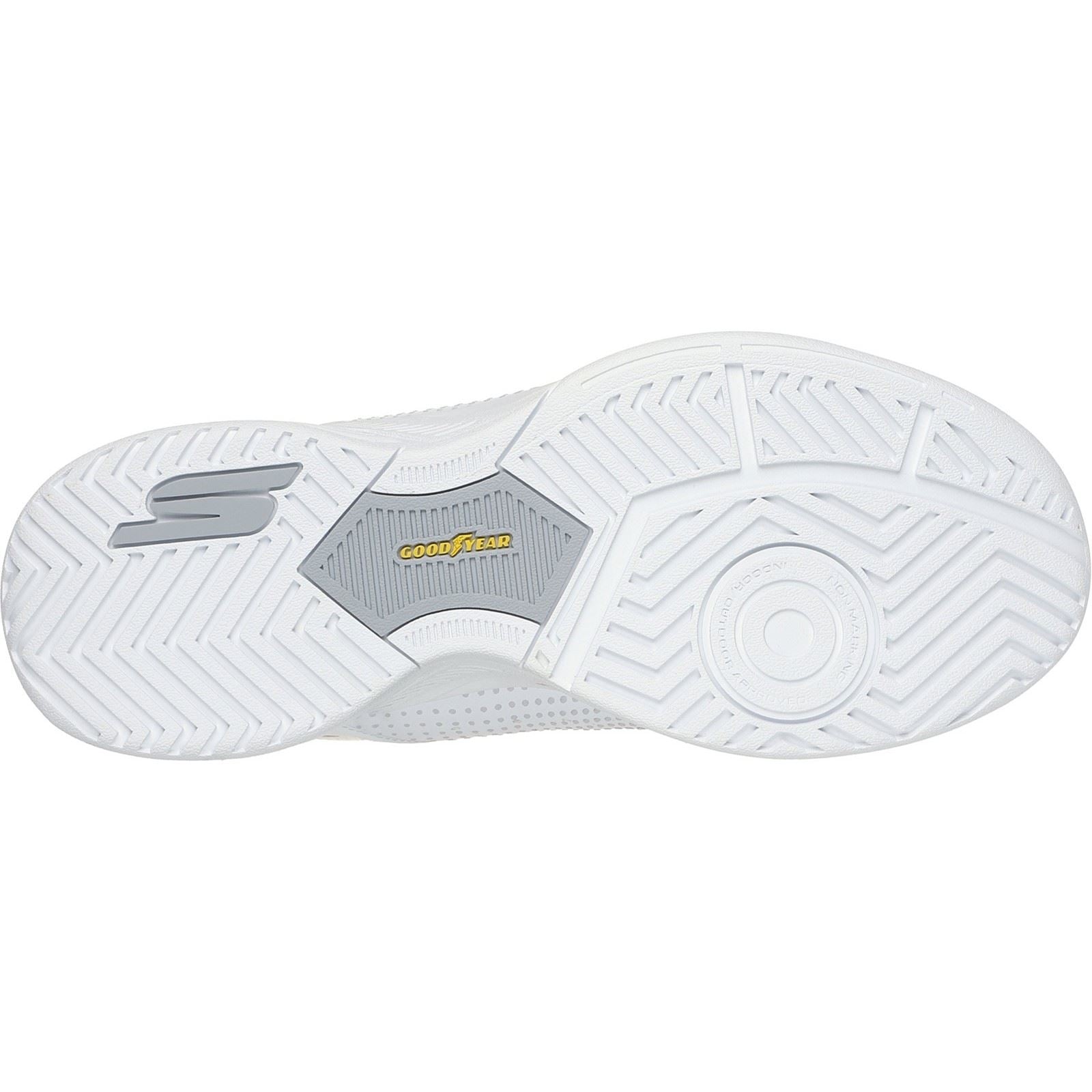 Skechers Performance Slip-ins Relaxed Fit Viper Court Reload Baskets Blanches En Polyuréthane Pour Femme