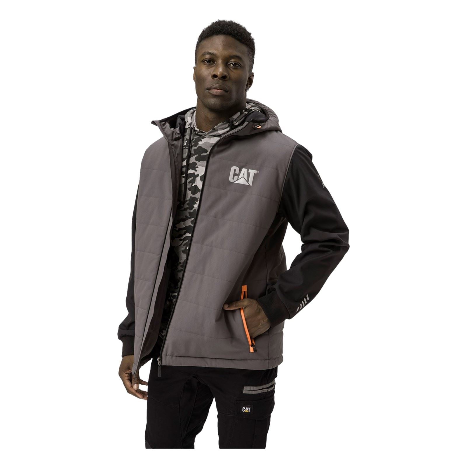 Caterpillar Tech Hybrid Veste Noire Pour Homme