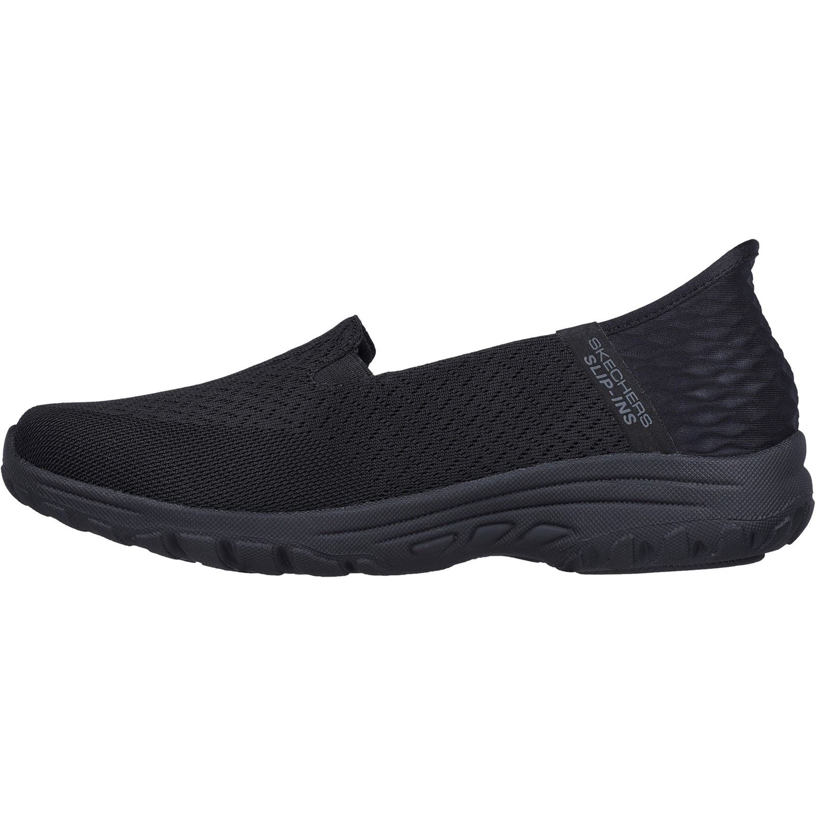 Skechers Reggae Fest 2.0 Guiding Sneakers Noires Pour Femmes En Textile