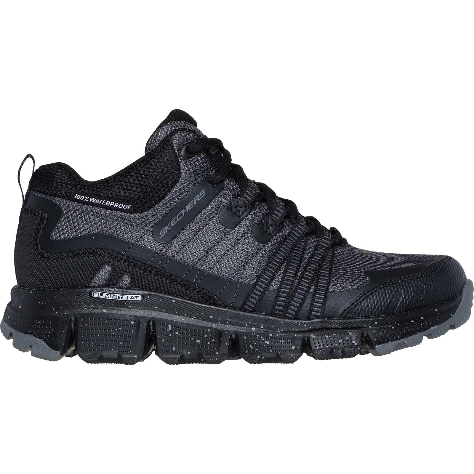 Skechers Summits At Wynnwood Bottes De Randonnée Pour Femmes En Synthétique, Couleur Charbon/Noir