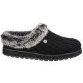 Skechers Keepsakes Ice Angel Chaussons Noirs Pour Femmes En Synthétique