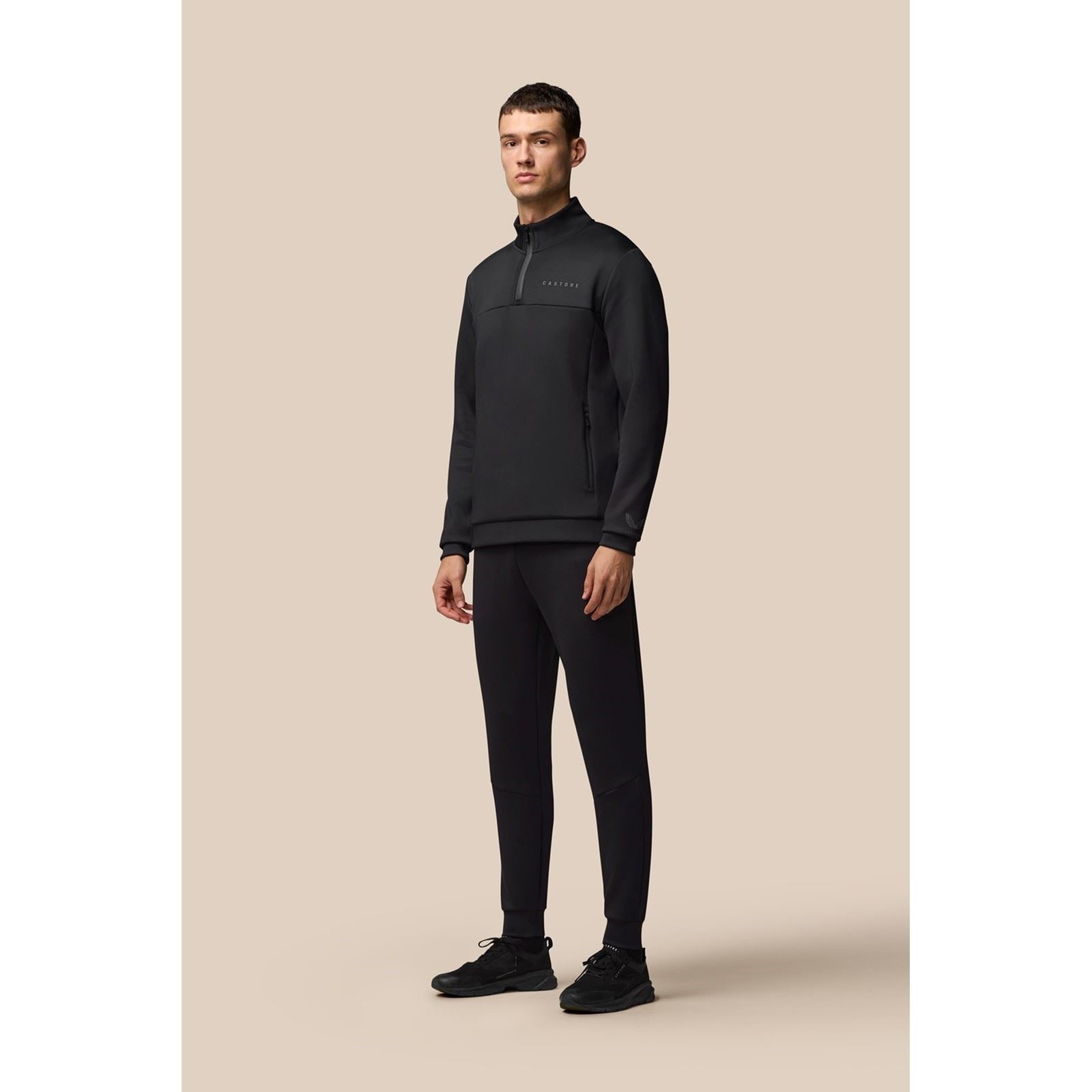 Castore Scuba Joggers Noirs En Polyester Pour Homme