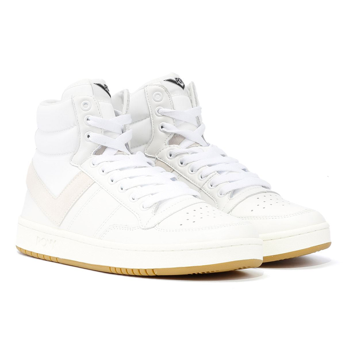 Pony #1 Baskets Blanches