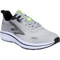 Hi-Tec Santorini Sneakers Pour Hommes En Polyester Cool Grey/black/acid Lime