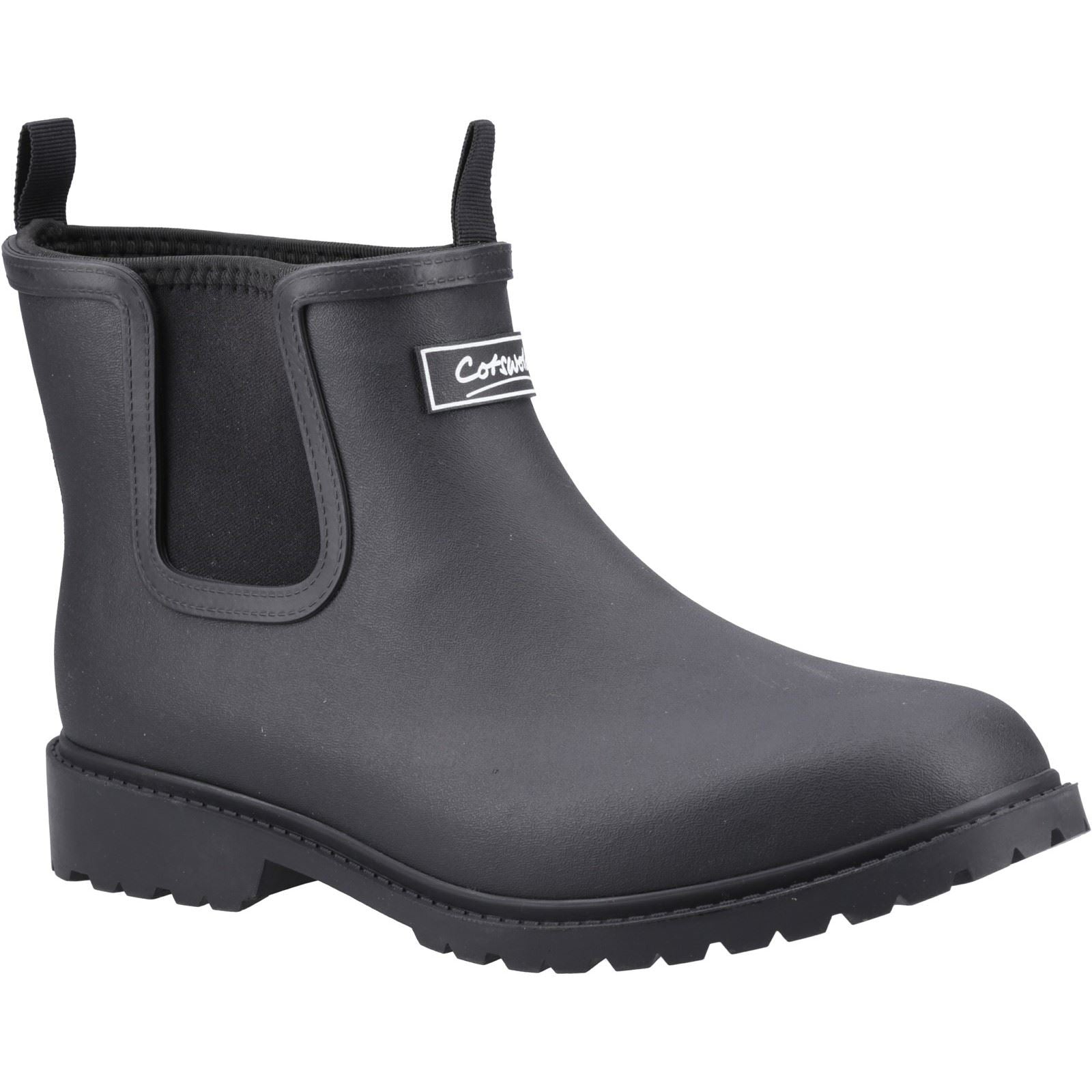 Cotswold Barton Bottes Wellington Pour Hommes En Néoprène Tpr Noir