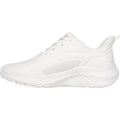 Skechers BOBS Sport Squad Waves Just Wading Baskets Blanches Pour Femmes En Matière Synthétique