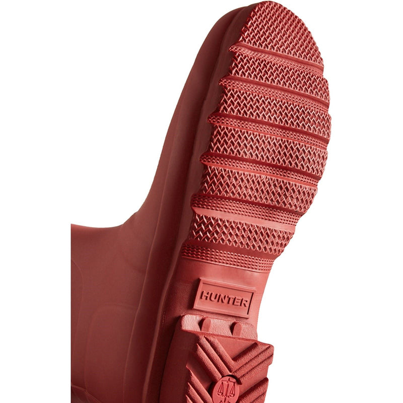 Hunter Original Short Bottes De Pluie En Caoutchouc Rouge Pour Femmes