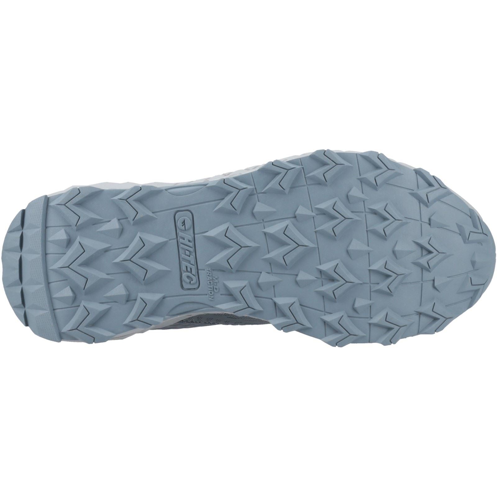 Hi-Tec Fuse Trail Low Sneakers Pour Homme En Maille De Polyester Couleur Ardoise Foncée/Météo Tempétueuse