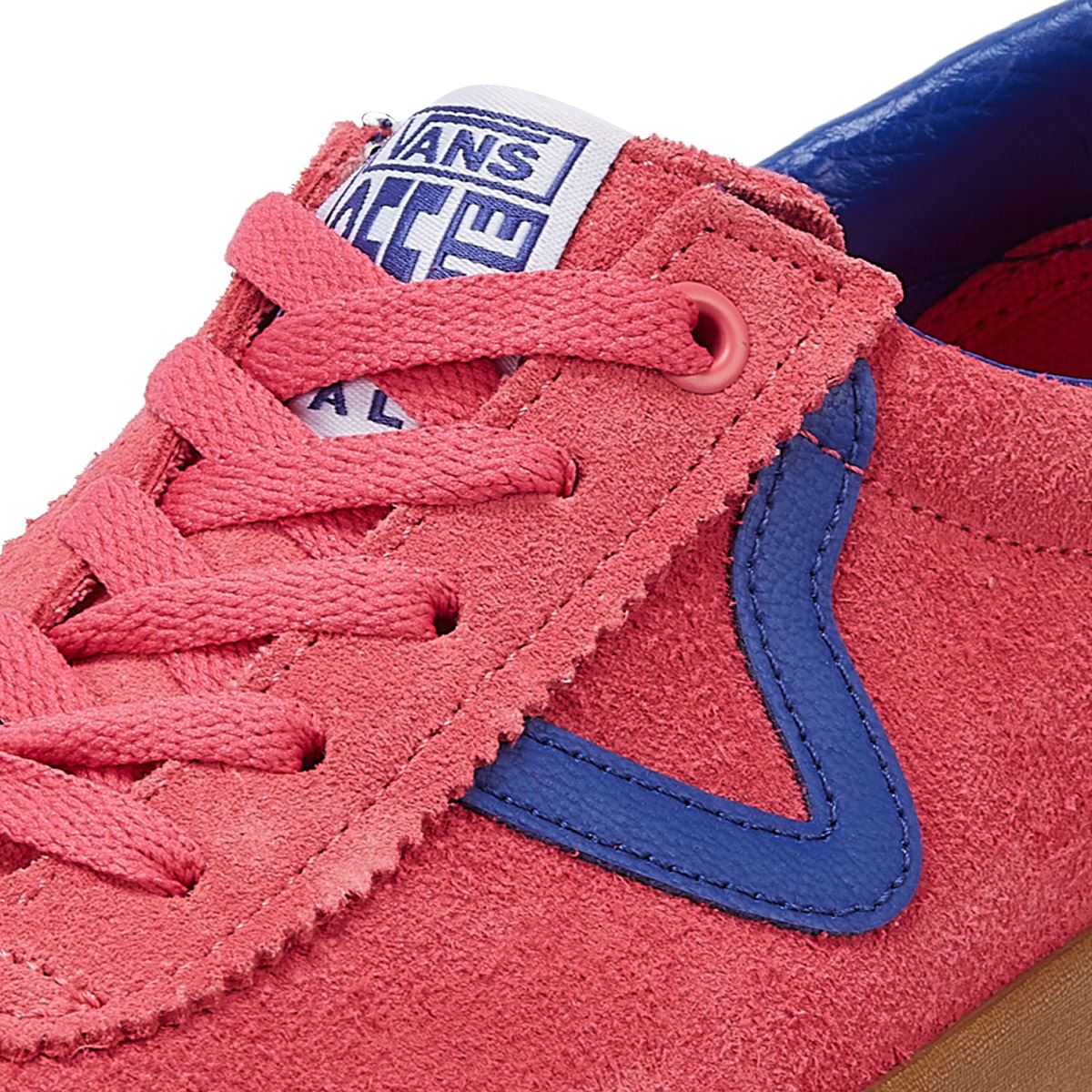 Vans Sport Low Bambino Baskets En Daim Chèvrefeuille Pour Bébé.
