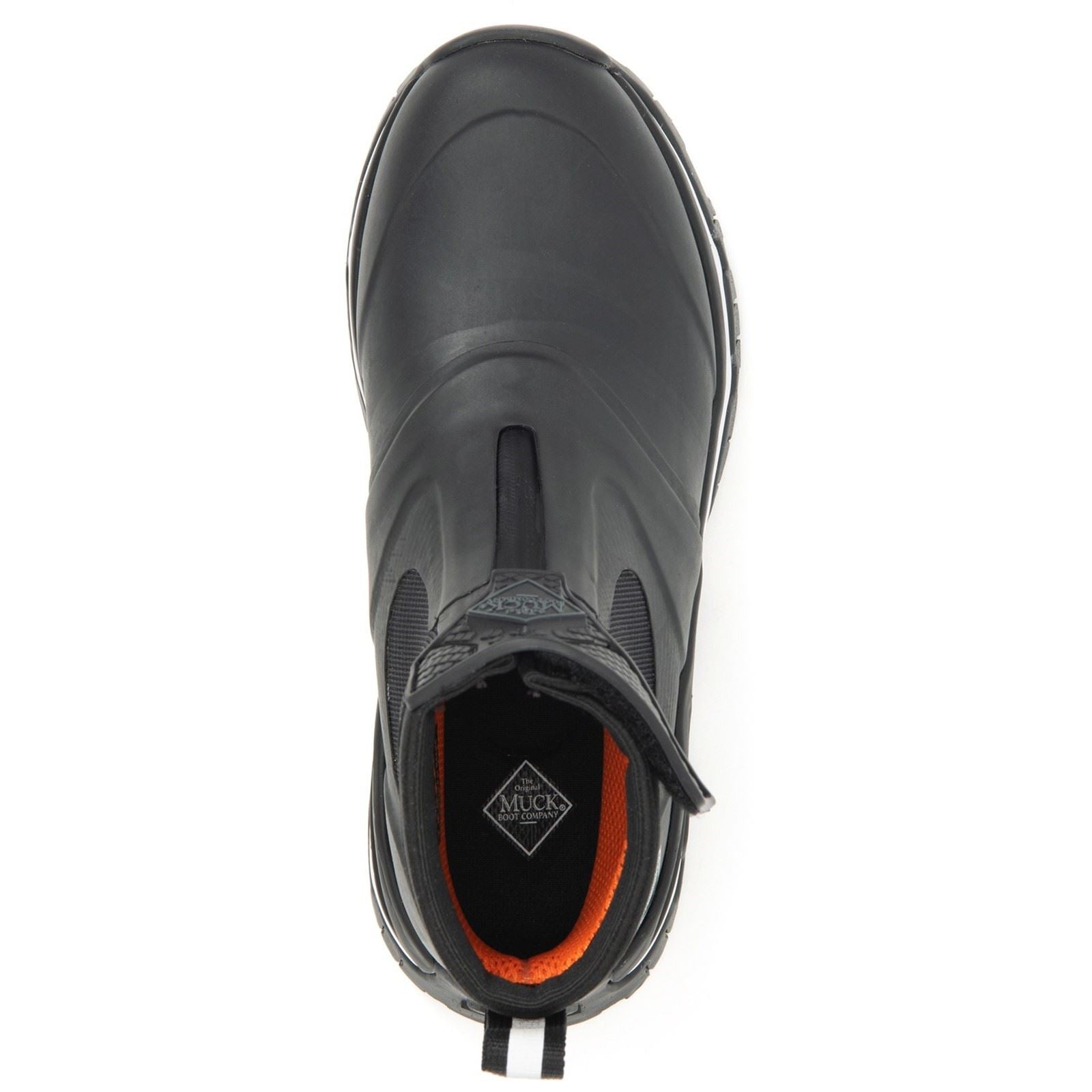 Muck Boots Apex Mid Zip Bottes En Caoutchouc Noires/Blanches Type Wellington
