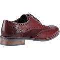 Hush Puppies Dustin Chaussures Richelieu En Cuir/suède Bordeaux Pour Hommes