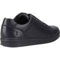 Hush Puppies Madden Baskets En Cuir Noir Pour Hommes