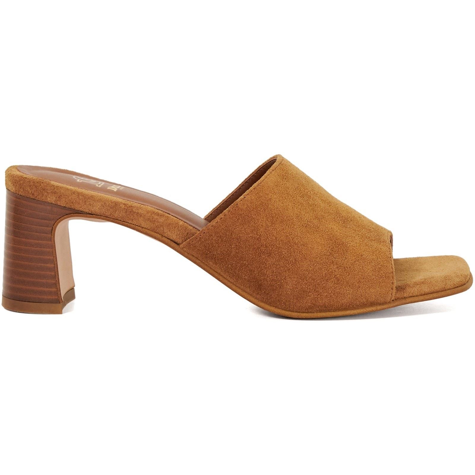 Dune Jule Sandales Pour Femmes En Daim Suédois - Beige