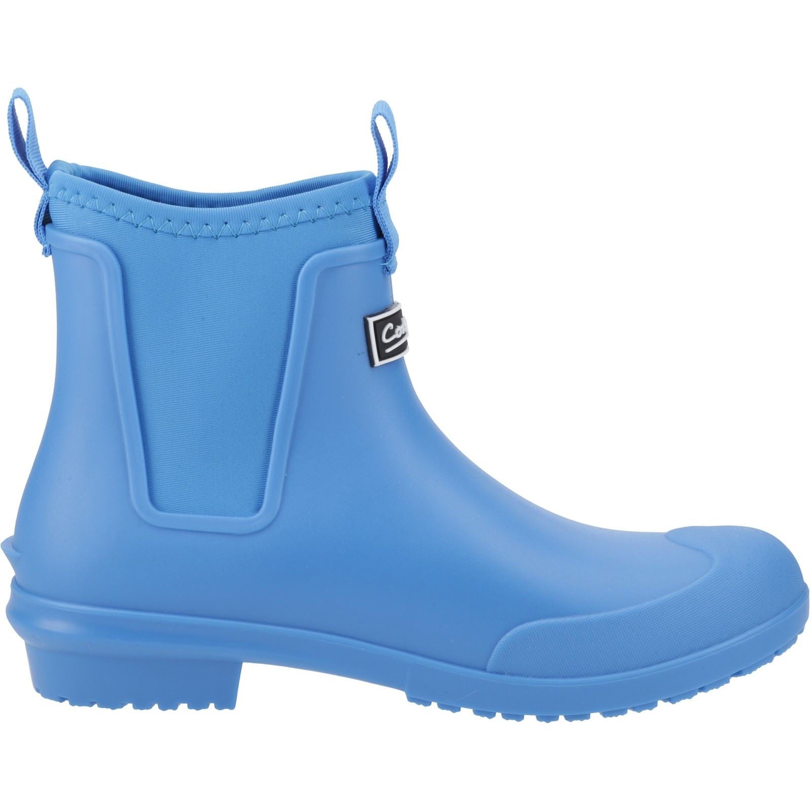 Cotswold Grosvenor Bottes De Pluie Tpr+ Néoprène Pour Femmes, Bleu Vif