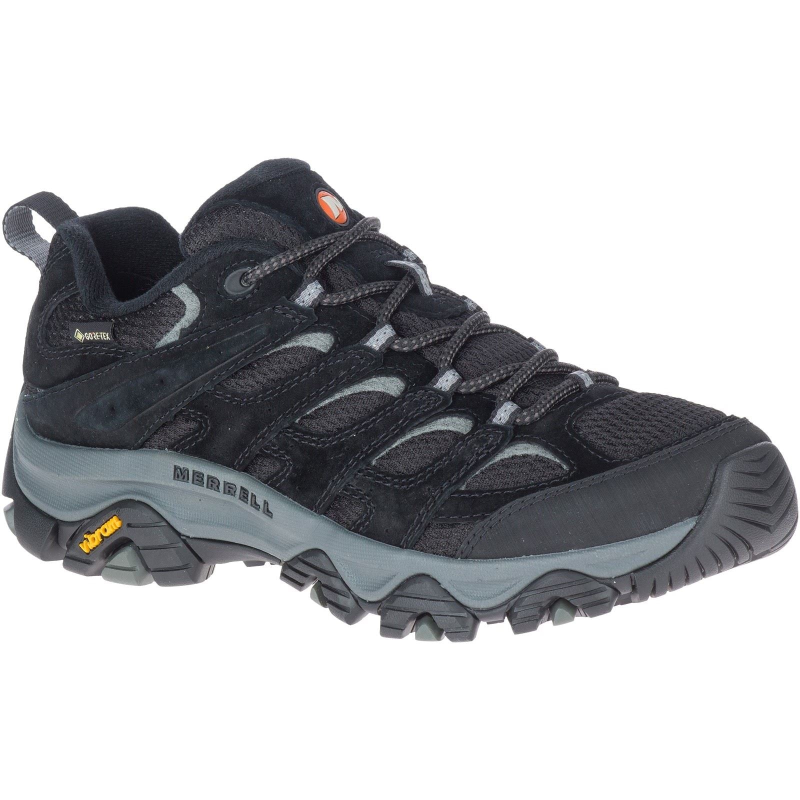 Merrell Moab 3 GORE-TEX Femmes Bottes De Randonnée Noires En Daim