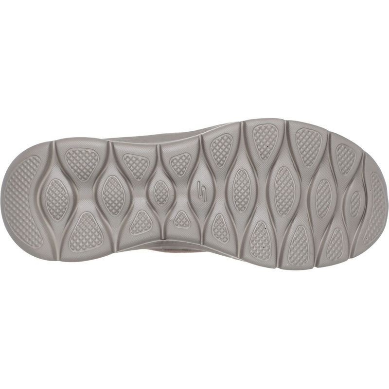 Skechers Go Walk Flex Mali Baskets Pour Femmes Marron En Toile