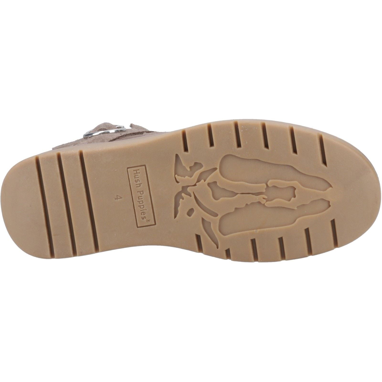 Hush Puppies Lyra Bottines De Cheville D'hiver Pour Femmes En Taupe Suédois