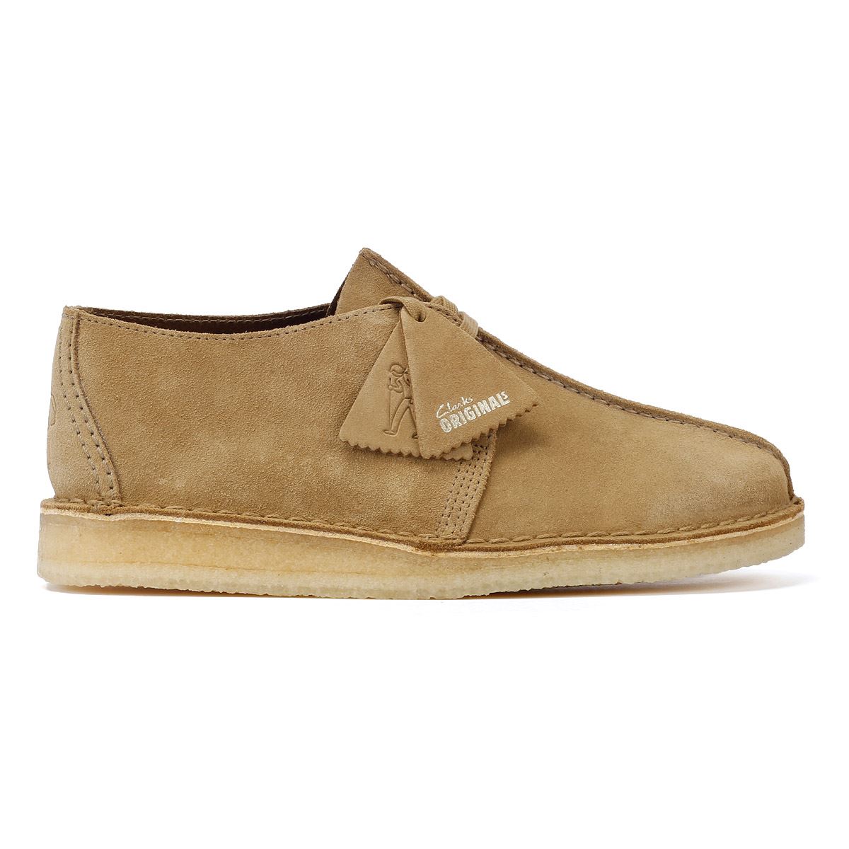 Clarks Originals Desert Trek Chaussures Pour Hommes En Daim Oakwood