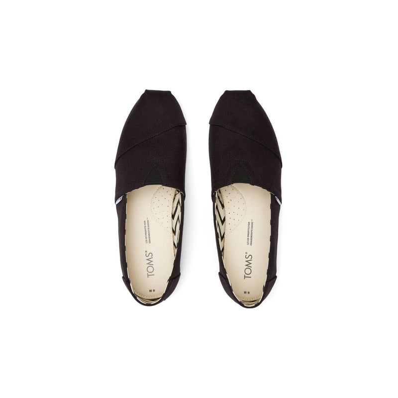 TOMS Alpargata Espadrilles Pour Hommes En Coton 100% Noir