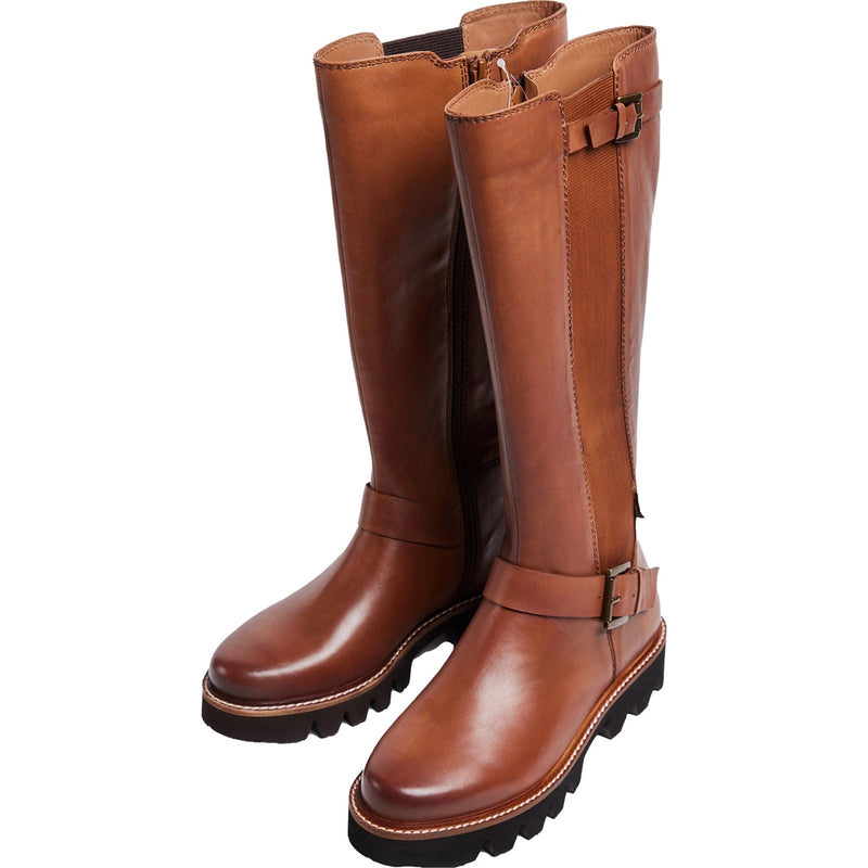Pod Aleena Bottes Femmes En Simili Cuir Couleur Tan