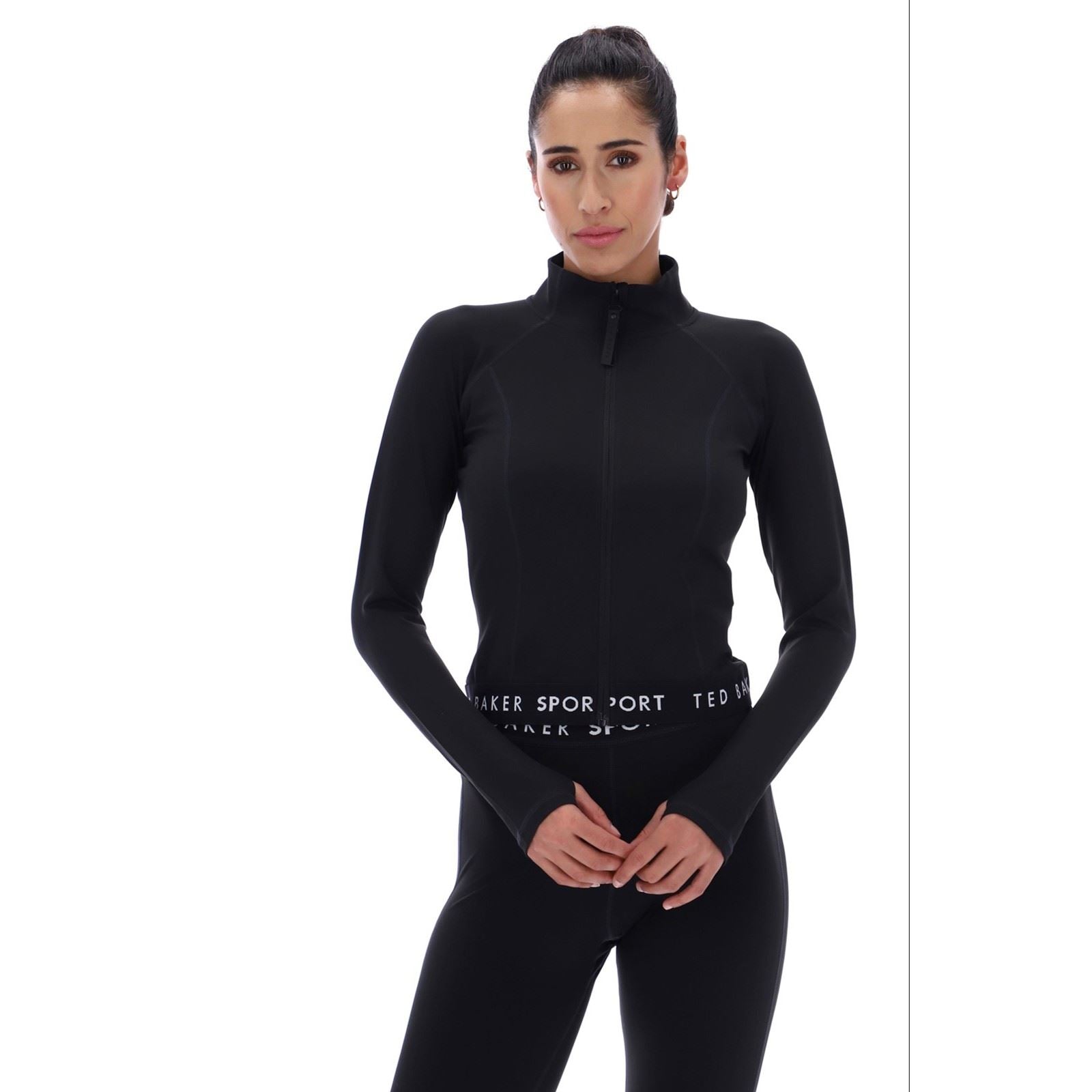 Ted Baker MARIE TBWJA2530 Vestes De Sport Noires Pour Femmes