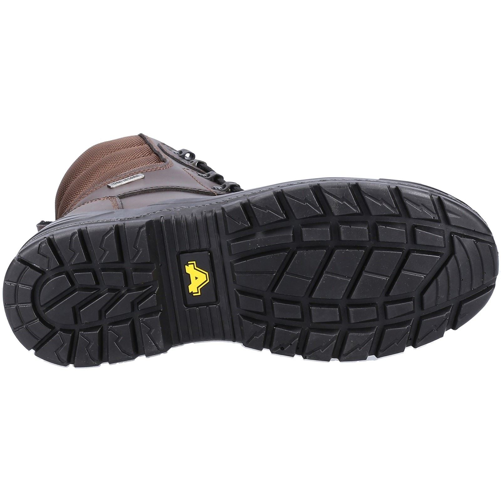 Amblers Safety Deux Cent Quarante Bottes De Sécurité En Cuir Marron