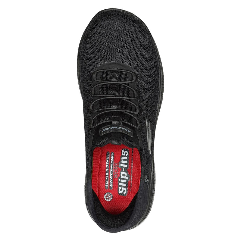 Skechers Workwear Summits SR - Enslee Baskets De Sécurité Noires En Textile Pour Femmes