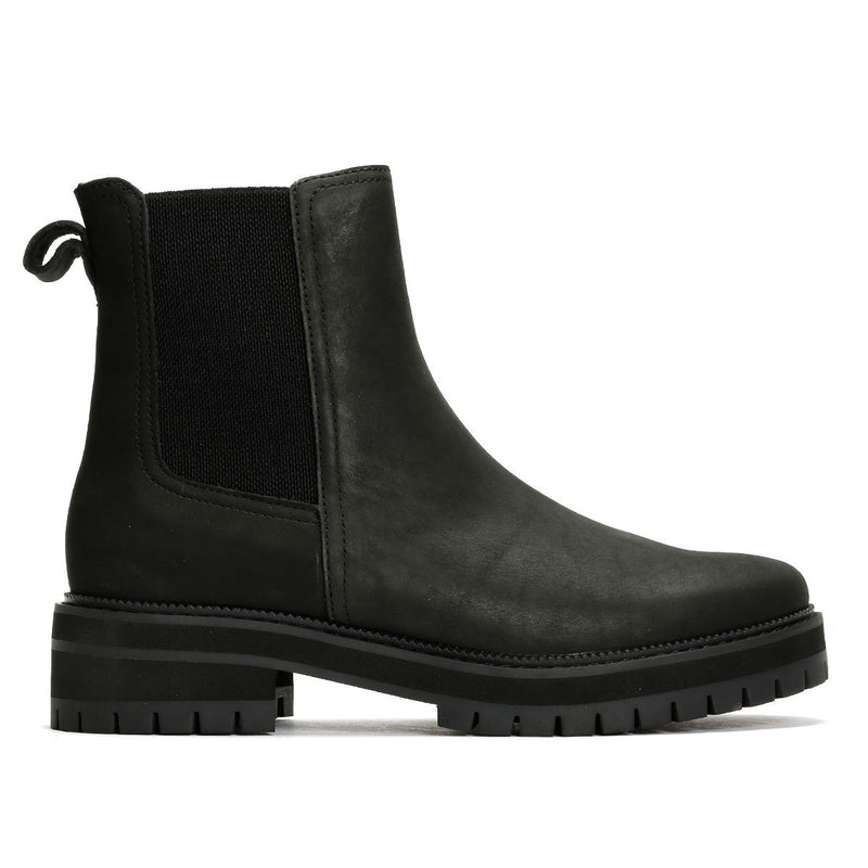 TOMS Bennet Bottes En Cuir Noires Pour Femmes