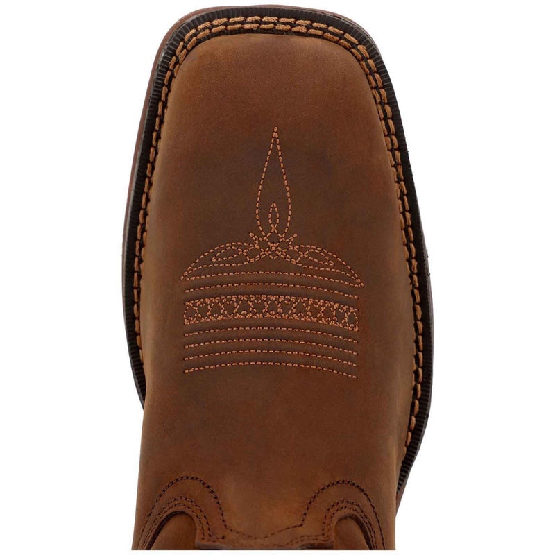 Durango Rebel Bottes En Cuir Marron Pour Homme