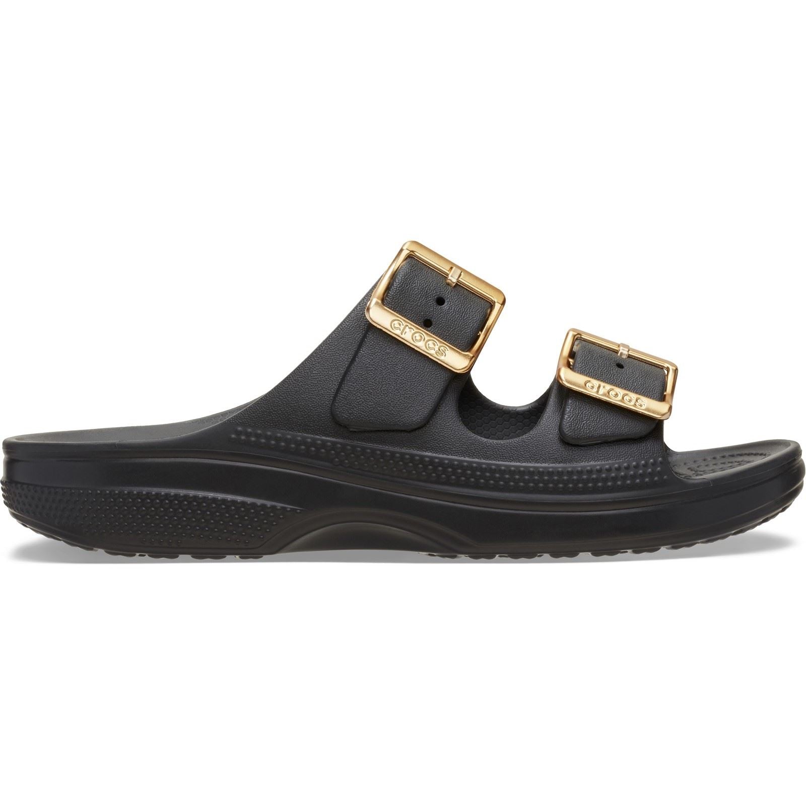 Crocs Saturday Sandales Noires Pour Femmes En Eva