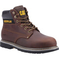 Caterpillar Bottes De Sécurité Powerplant S3 En Nubuck Marron