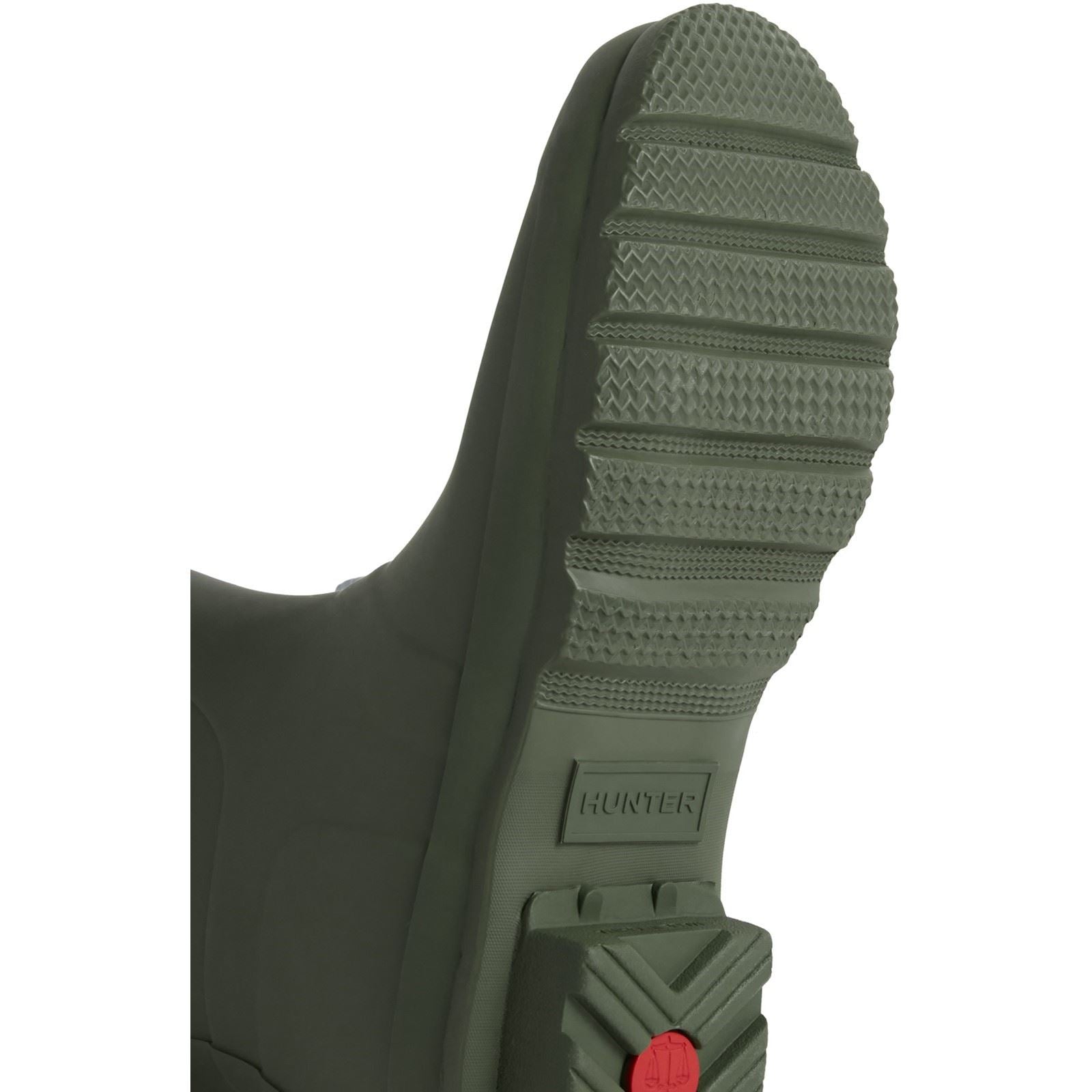 Hunter Original Short Boot Bottes En Caoutchouc Pour Femme De Couleur Olive Foncée