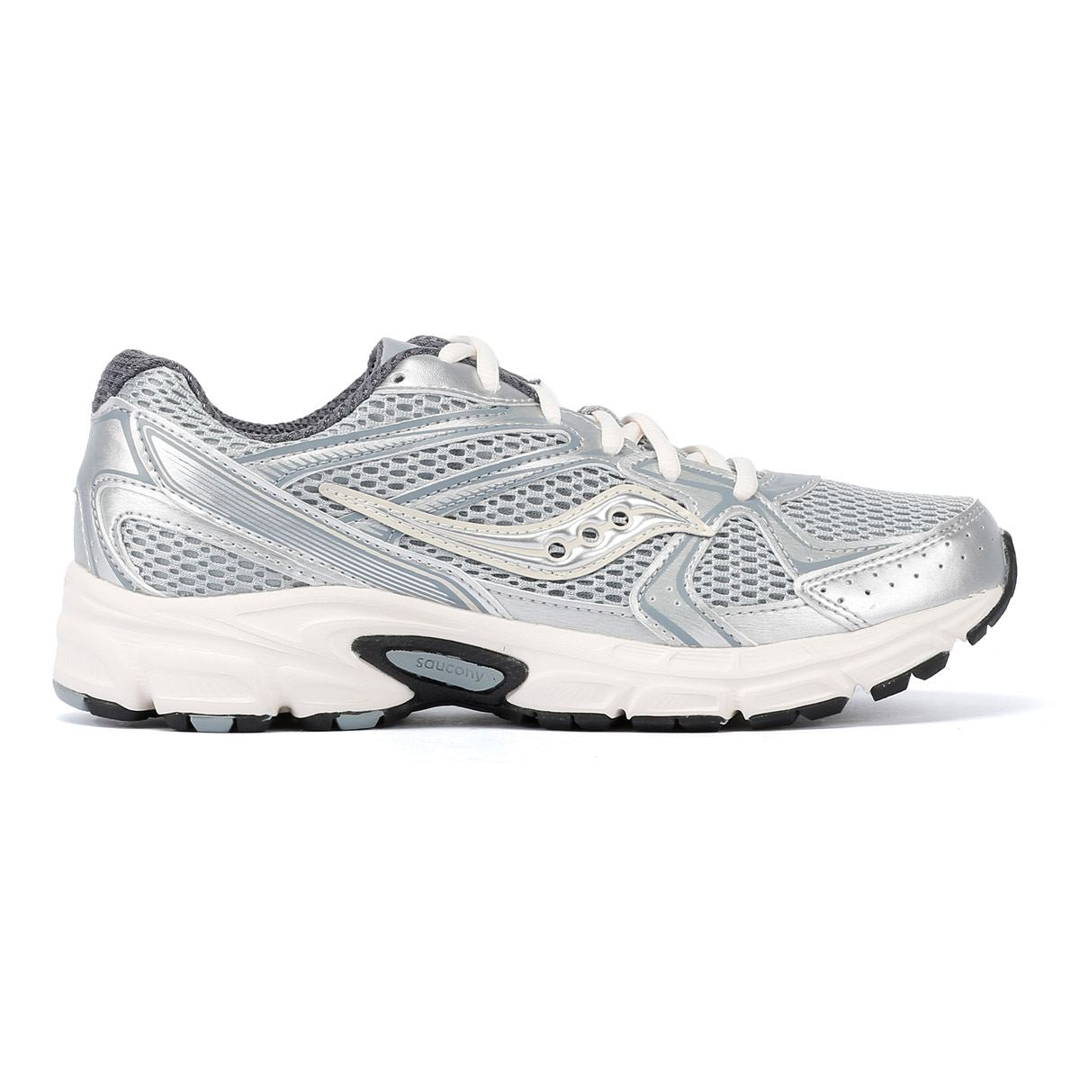 Saucony Ride Millenium Baskets Argentées / Crème