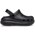 Crocs Classic Crush Les sabots noirs pour femmes Eva