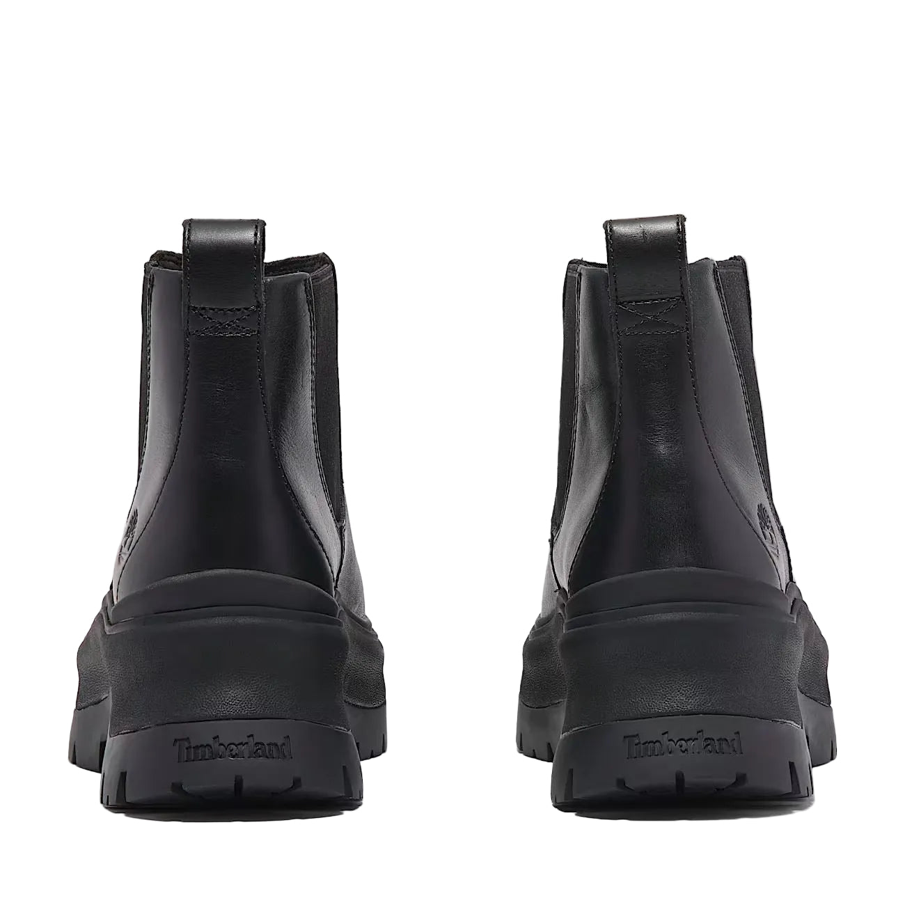 Timberland Roxie Lane Chelsea Bottes Noires En Cuir Pour Femmes