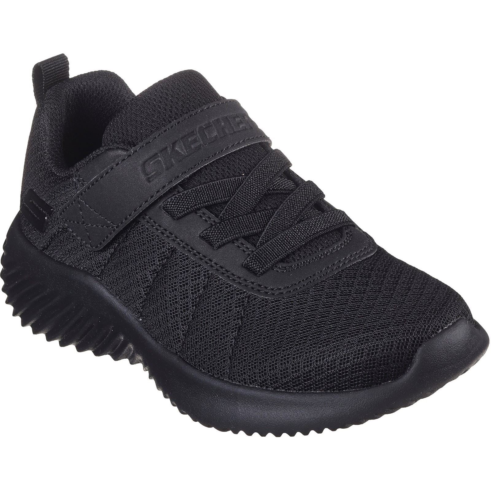Skechers Bounder Baronik Sneakers Noires En Textile