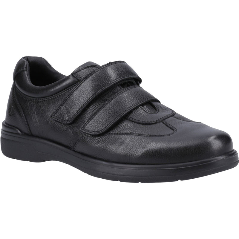 Hush Puppies Magnus Mocassins Noirs En Cuir Pour Hommes