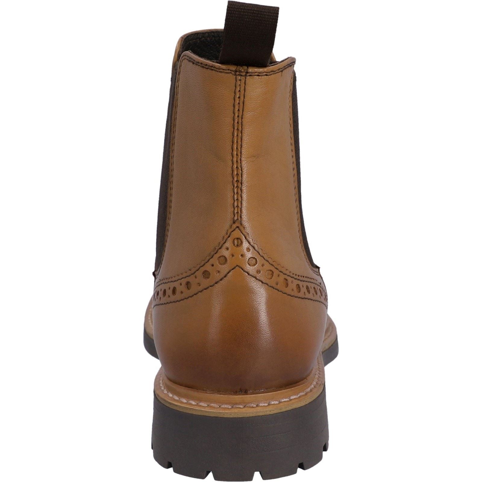 Hunter Cawdor Bottes En Cuir Pour Homme Marron Clair