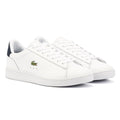 Lacoste Carnaby Baskets Blanches En Cuir Pour Hommes