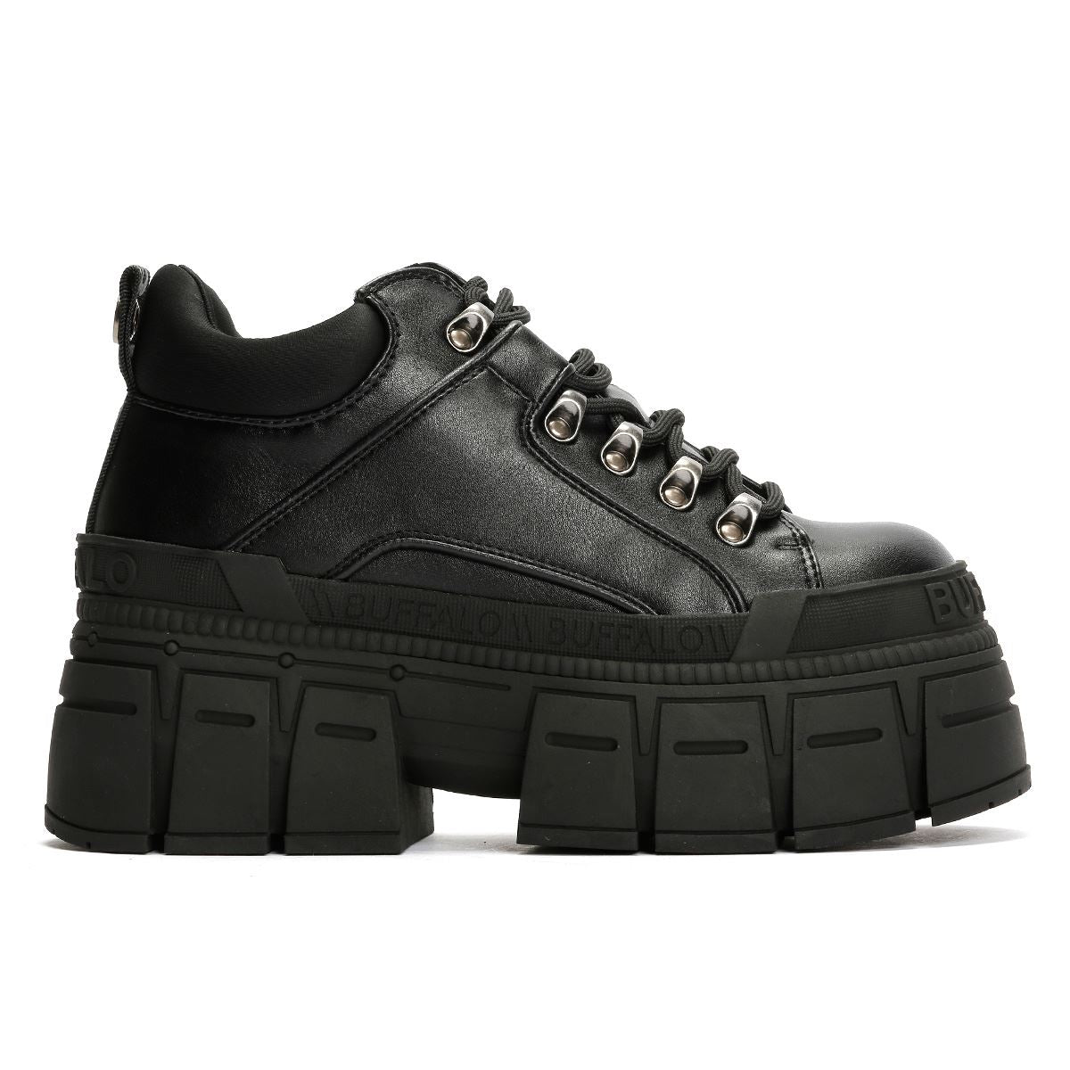 Buffalo Gospher Hike Lo Chaussures Noires Pour Femmes